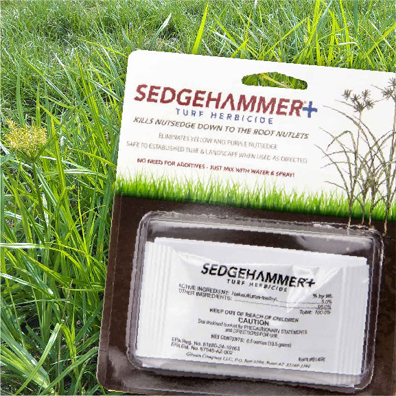 grass only herbicide Sedgehammer 51516 Turf Herbicide, 13.5 gm