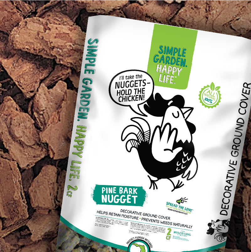 Bagged Mulch - Pine Bark Nugget - 2CF