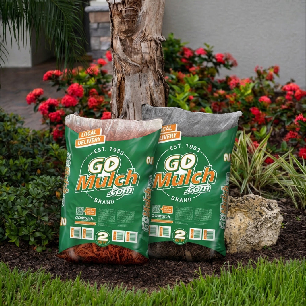 Full Pallet - GoMulch™ Brand Red Mulch - 2CF Bags / 35 count