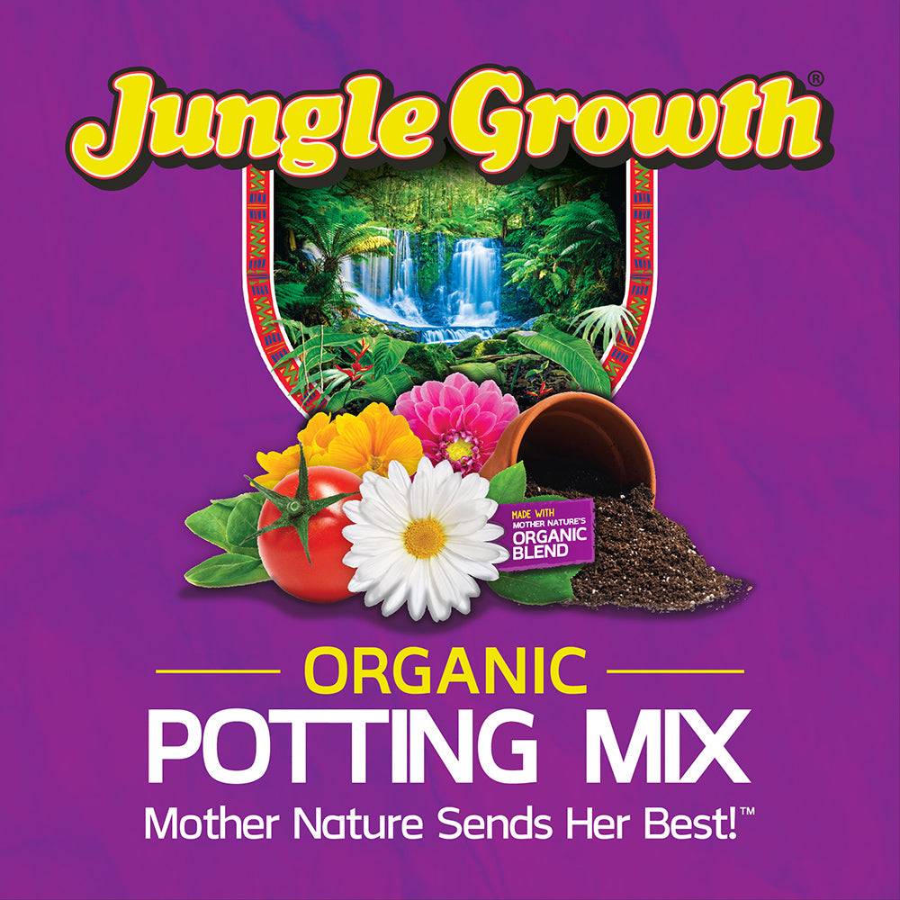 premium organic potting mix Jungle Growth Organic Potting Mix 25qt Premium Soil