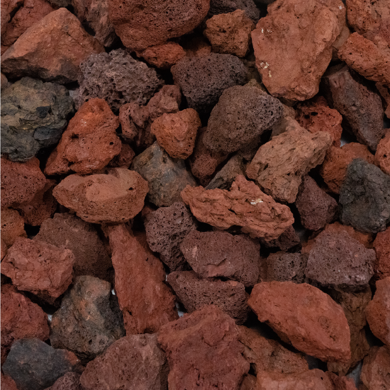 Red Volcanic Rock