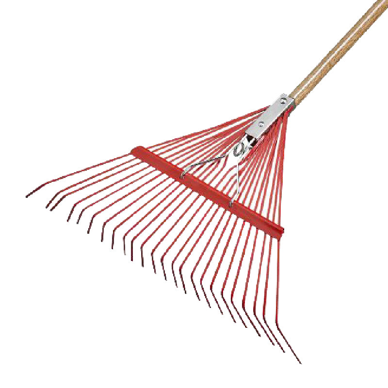 Corona Brand 24-Tine Spring Brace Wood Rake
