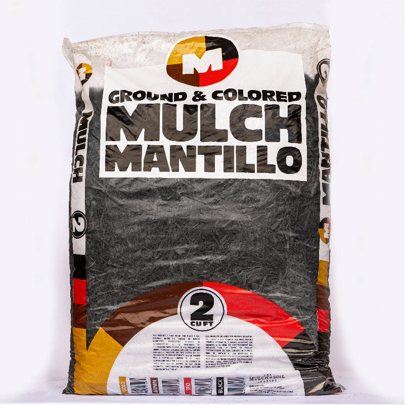Full Pallet - Mulch Mantillo Black Mulch - 2CF Bags / 35 count