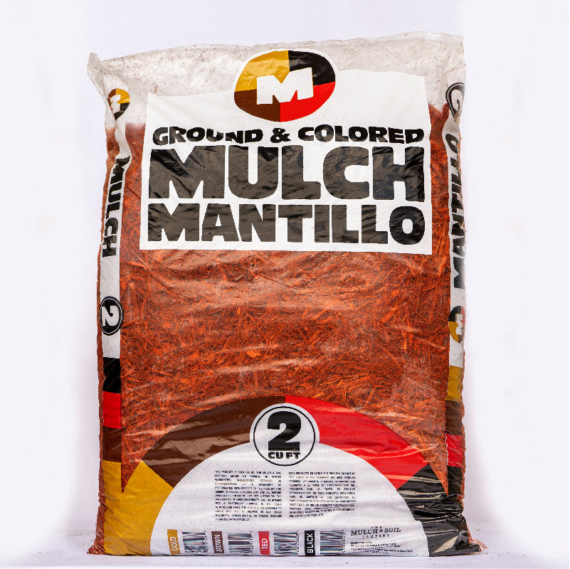 Full Pallet - Mulch Mantillo Red Mulch - 2CF Bags / 35 count